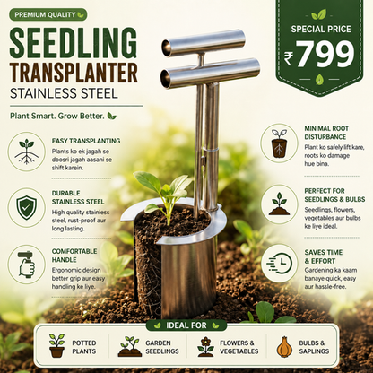 Ergonomic Bulb Planter Tool