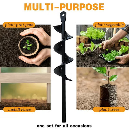 Garden Drill Auger - Fast Planting Hole Maker